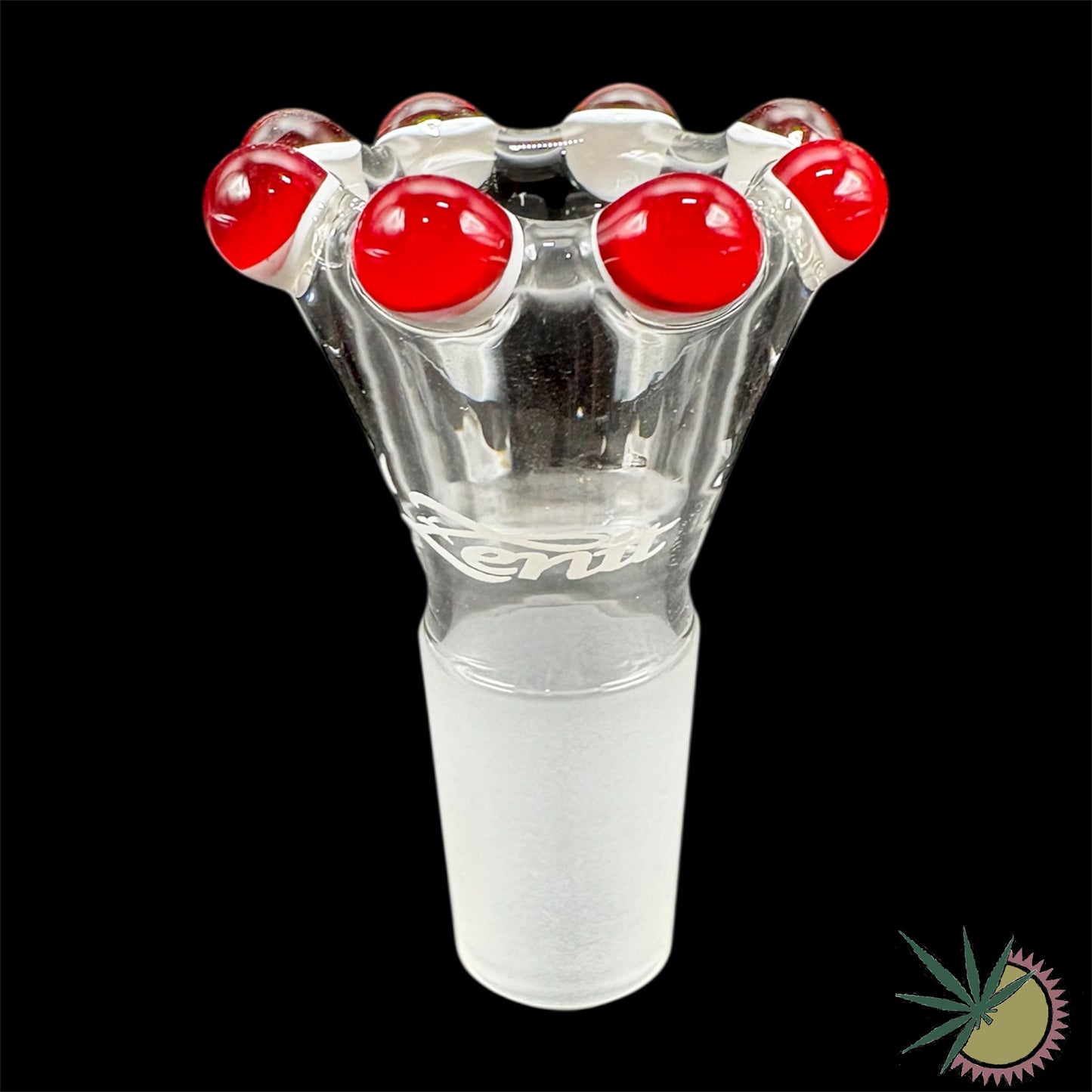 Zenit Bongkopf Rot-Weiße Krone 18.8er Schliff Turbo