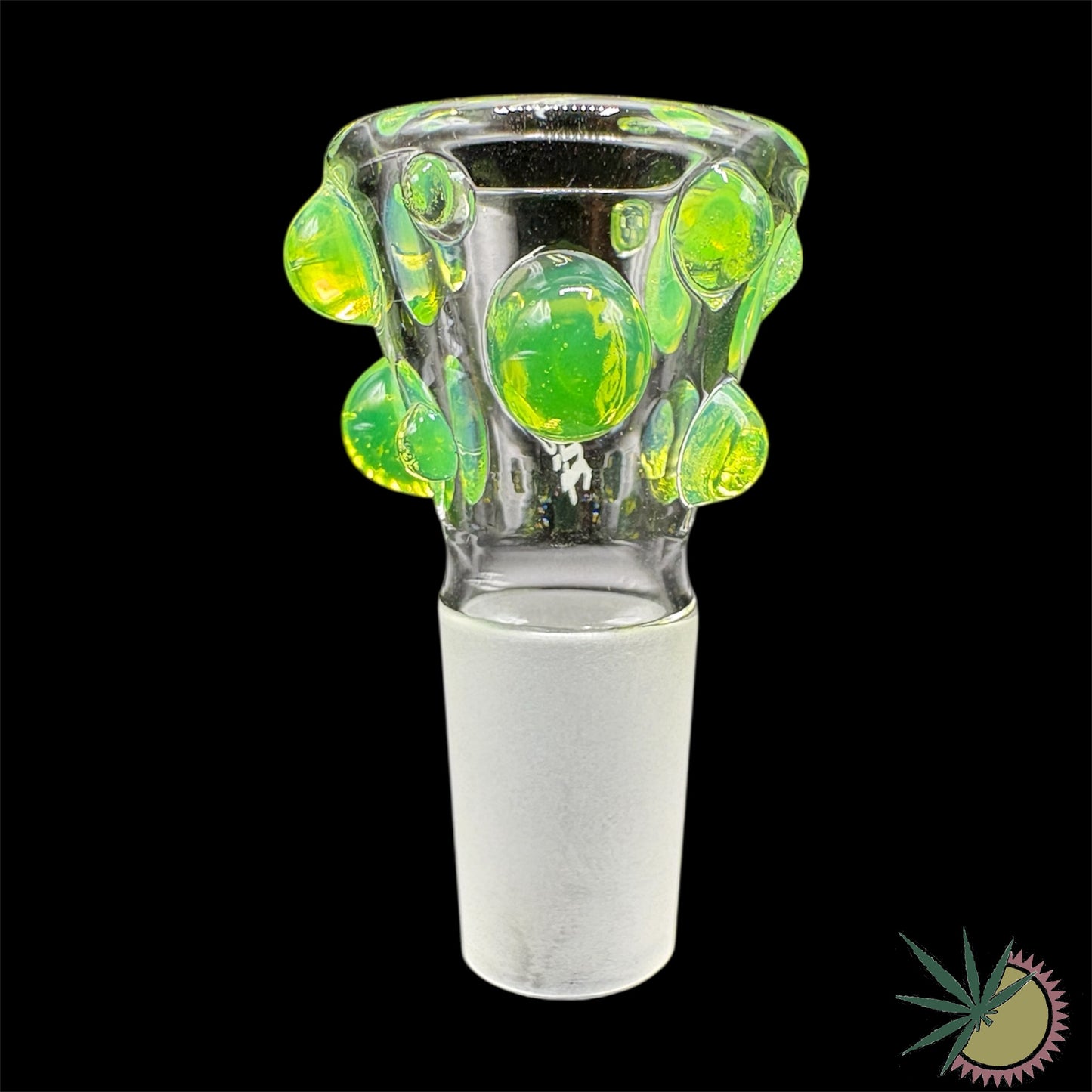 Zenit Bongkopf Kiwi-farbene Bobbles 18.8er Schliff Turbo