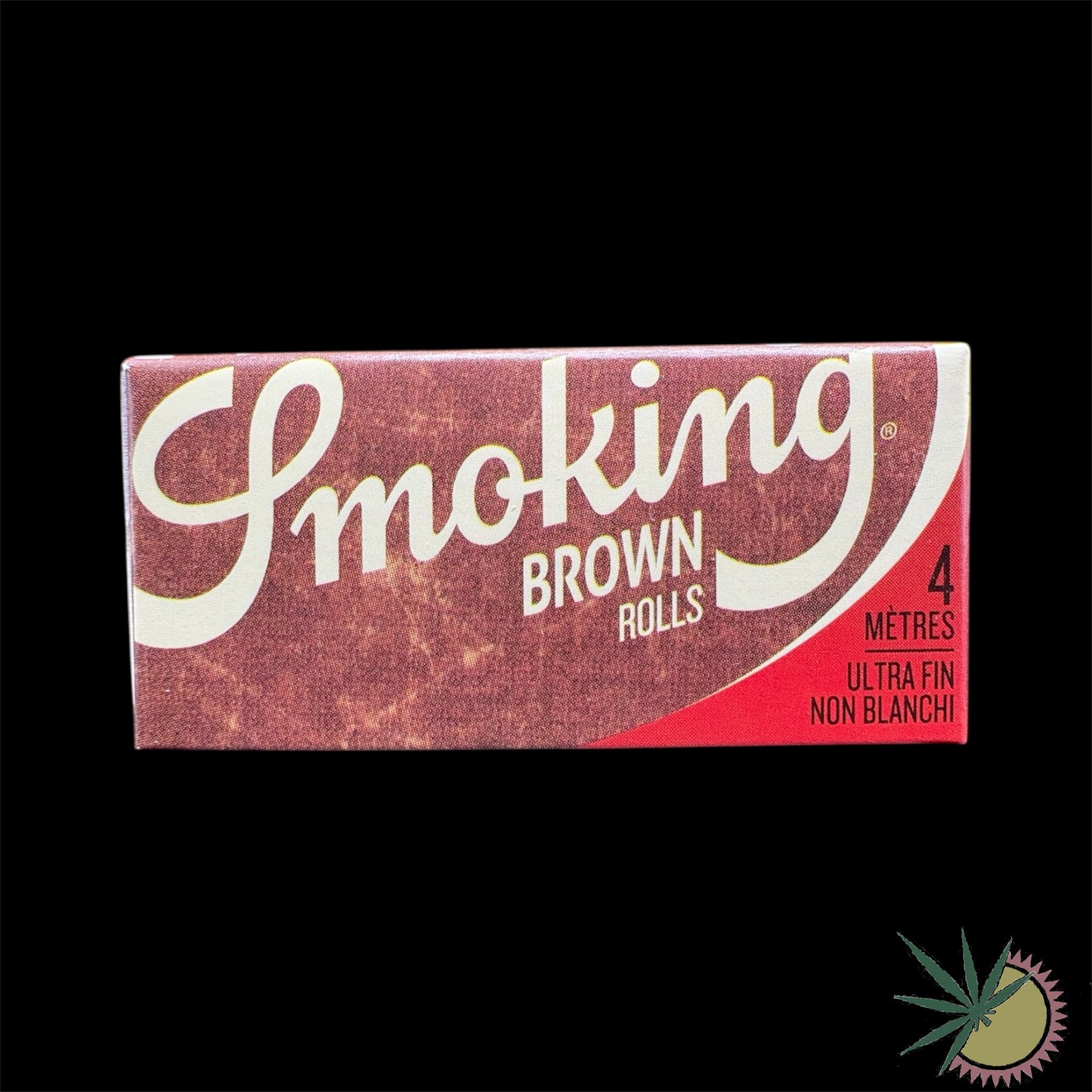 Smoking Brown Rolls ungebleicht Slim 4 Meter