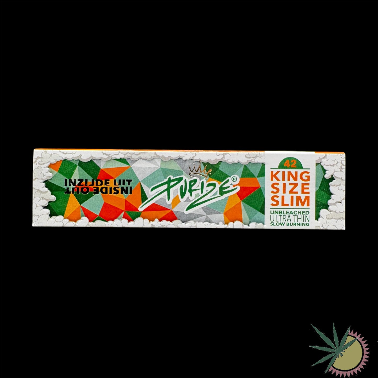 Purize Inside Out Longpapers ungebleicht King Size Slim