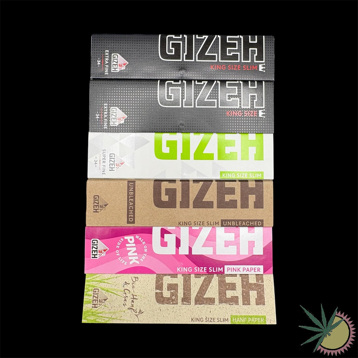 Gizeh Longpapers-Bundle 6 verschiedene Gizeh Longpapers