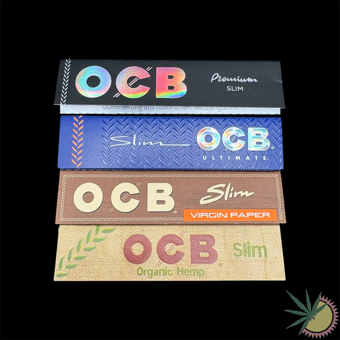 OCB Longpapers-Bundle 4 verschiedene OCB Longpapers