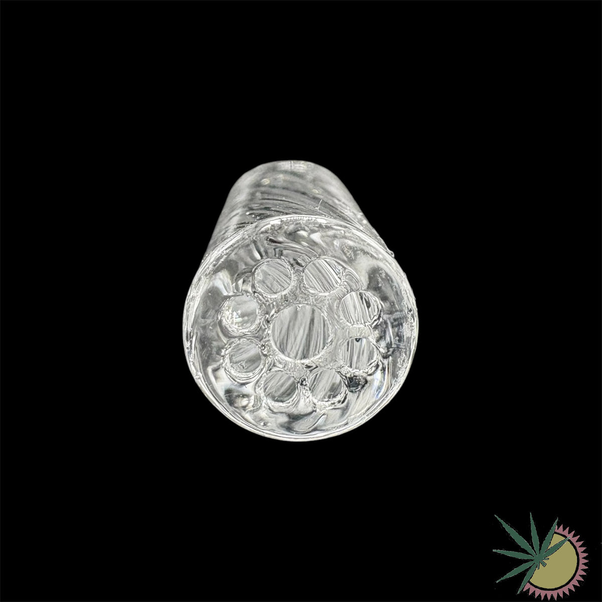RipTip x Gizeh Spiral-Tip Ø9mm aus Glas 9-Loch