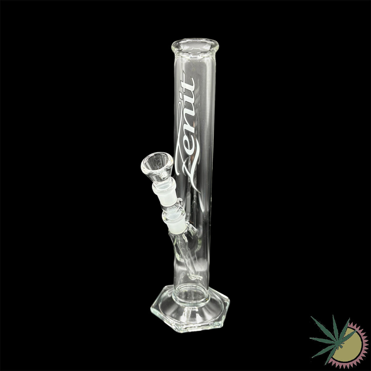 Zenit Bong 250er 14.5er Schliff Weißes Logo 29cm