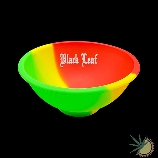 Black Leaf Hash-Bowl Mischschale aus Silikon 70mm
