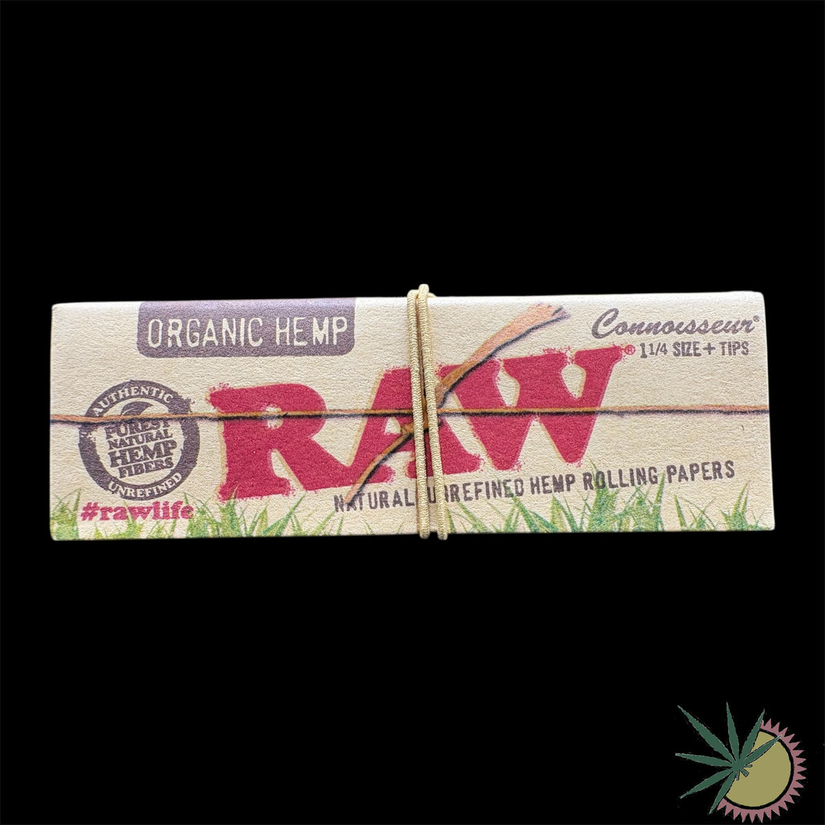 RAW Organic Hemp 1 1/4 Papers Queen Size Slim aus Hanfpapier + Filtertips