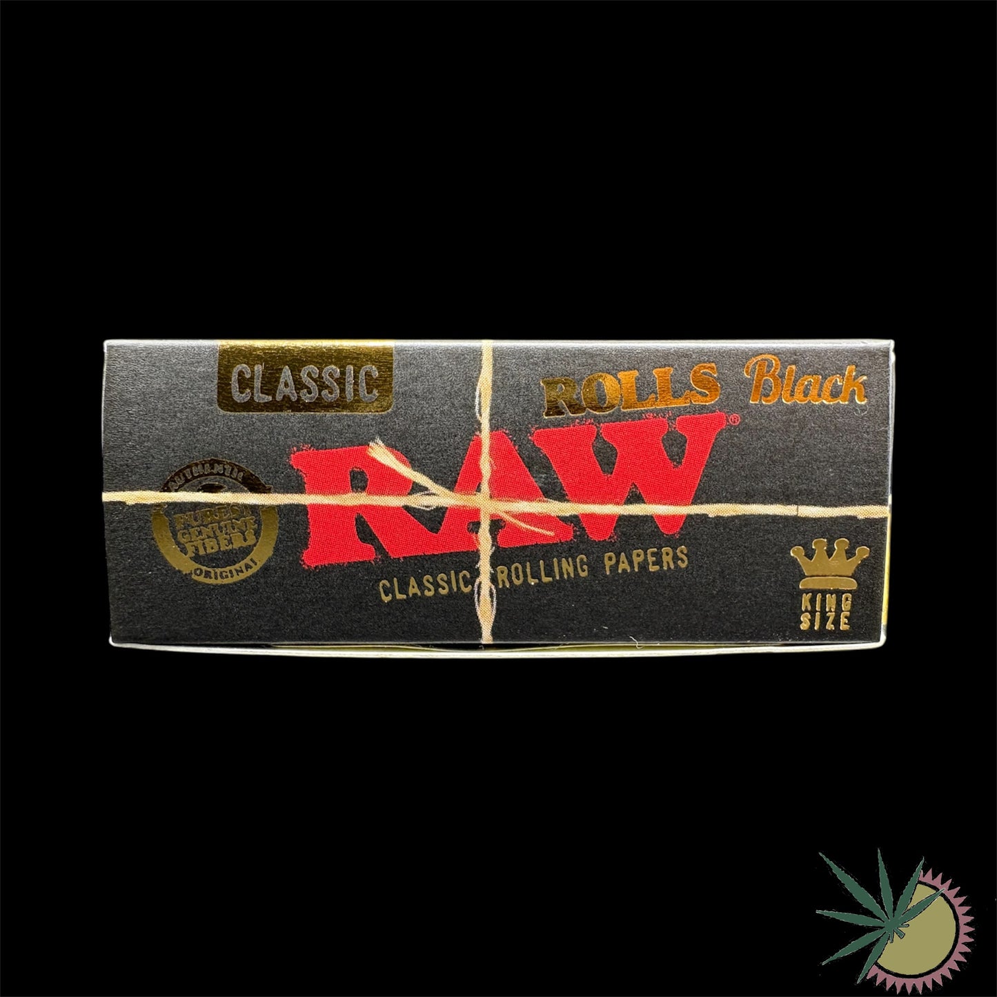 RAW Black Classic Rolls 3m King Size Wide (Extra Breit)