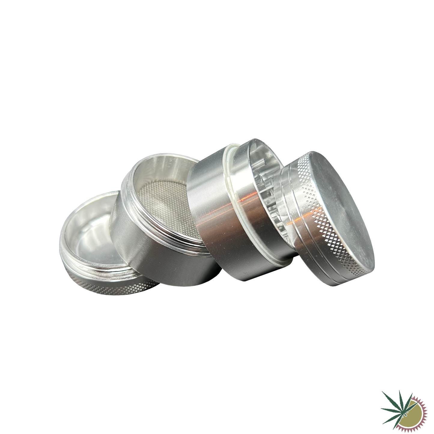 Grinder 4-teilig "Basic" Ø40mm aus Metall