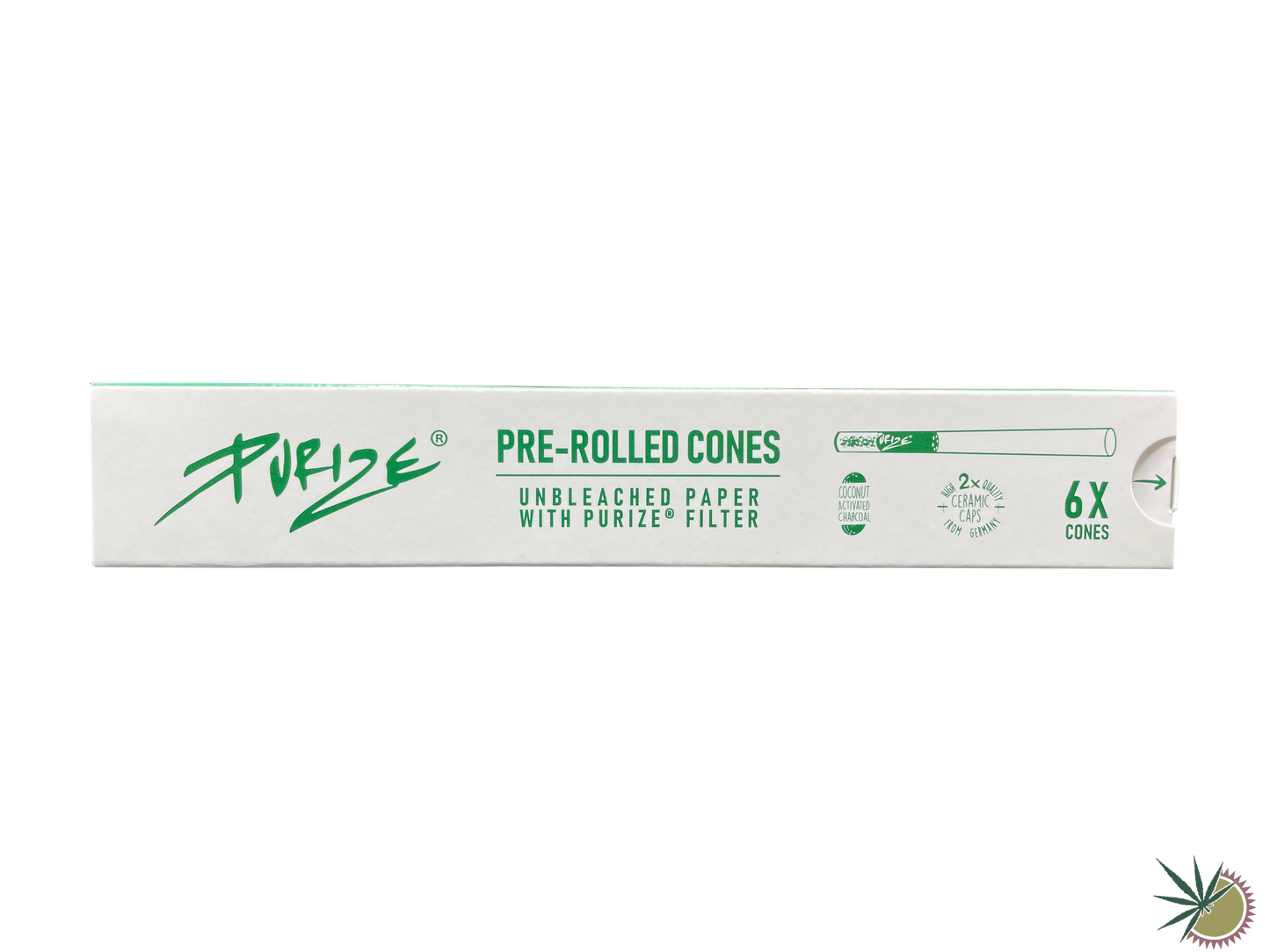 Purize Cones Hülsen mit Aktivkohlefilter 1 Packung á 6 Hülsen