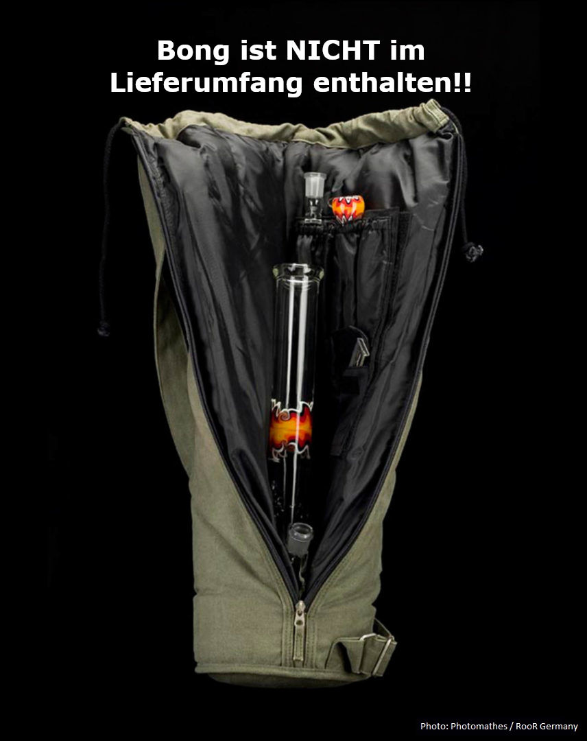 RooR Transporttasche/Bag ohne Logo für Bongs bis 55cm