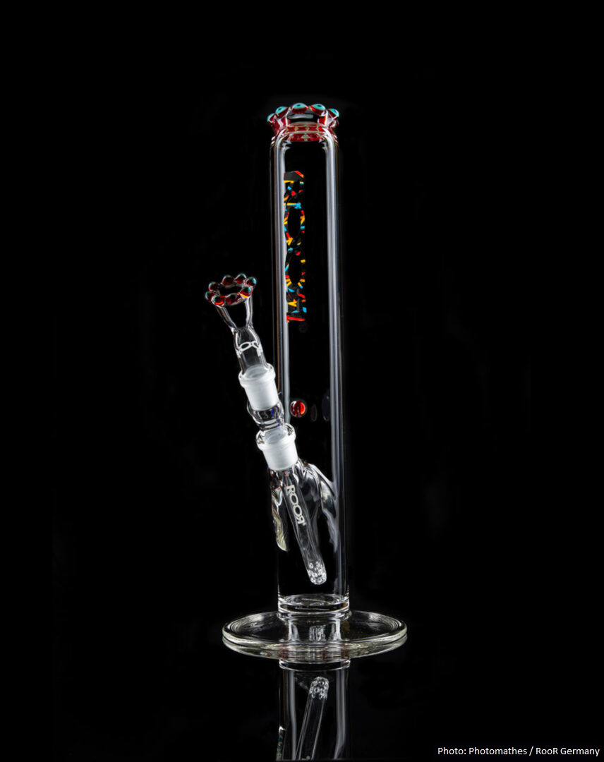 RooR Bong "420 Special Edition 2023 - Unity Straight" 18.8er Schliff 3.5mm 40cm