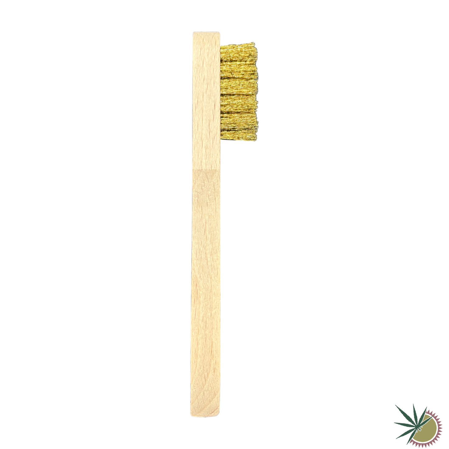 Siebbürste Messing mit Holzgriff