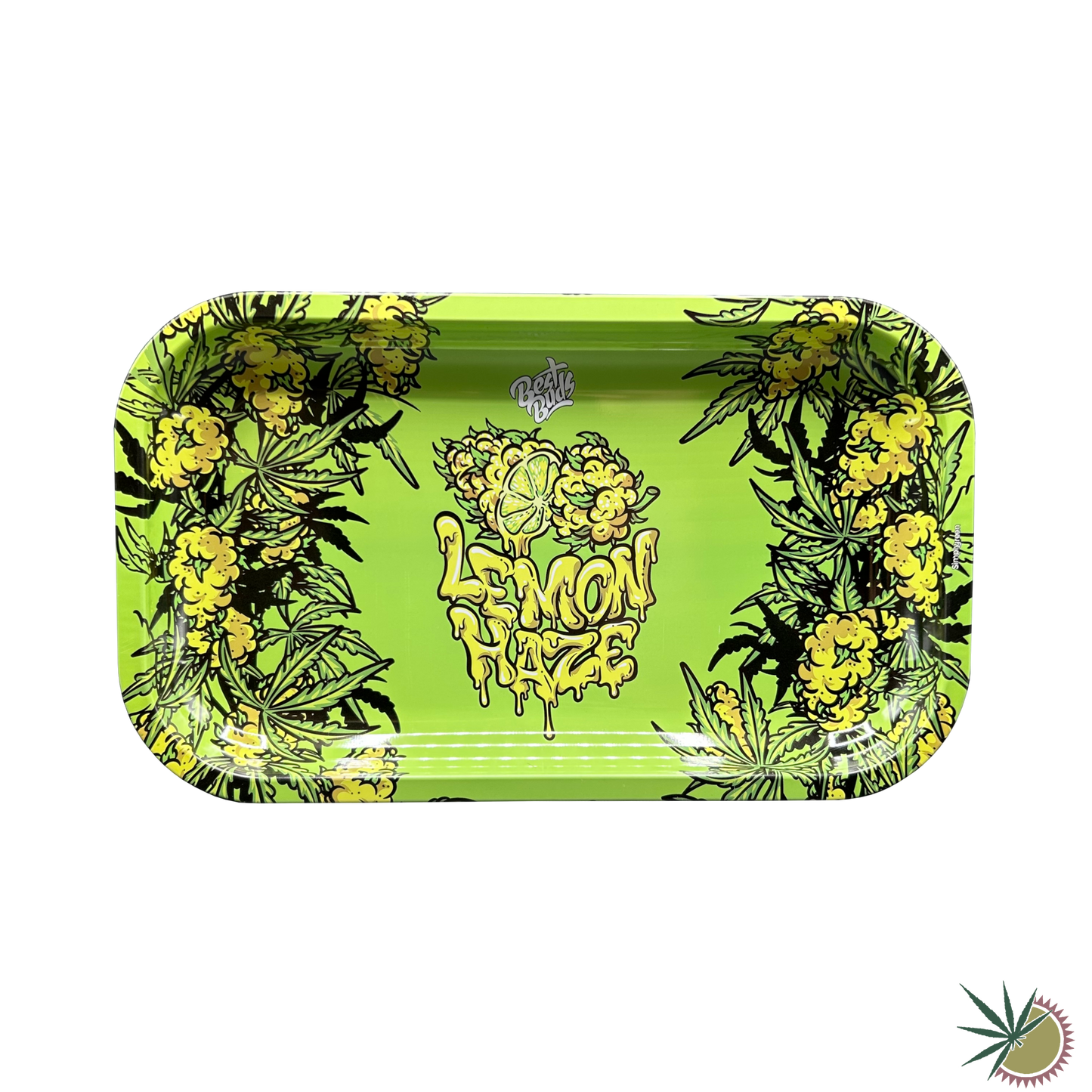 Tray "Lemon Haze" aus Metall 27x16cm