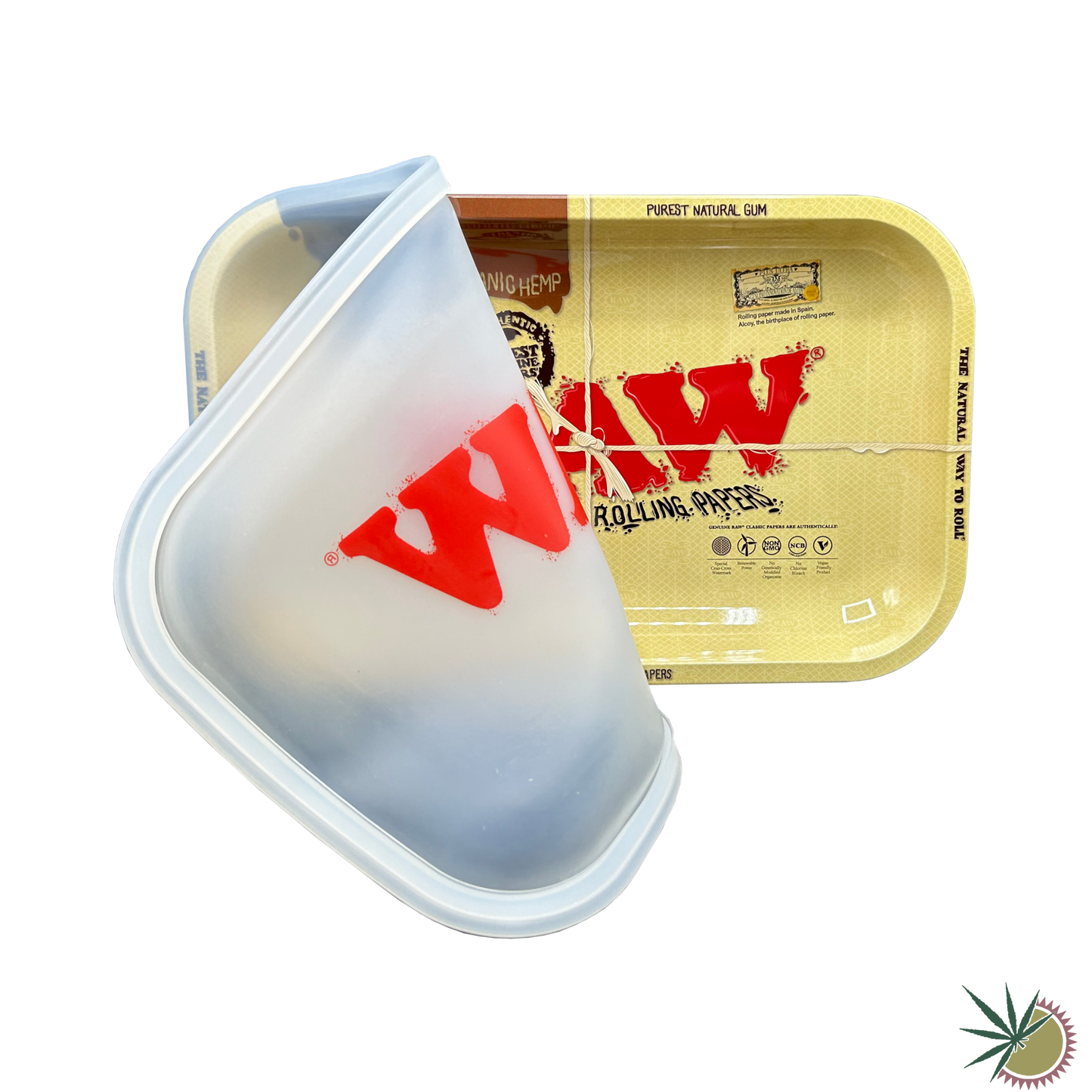 Bauunterlage RAW "Classic" aus Metall mit abnehmbarem Silikonüberzug 27.5x17.5cm