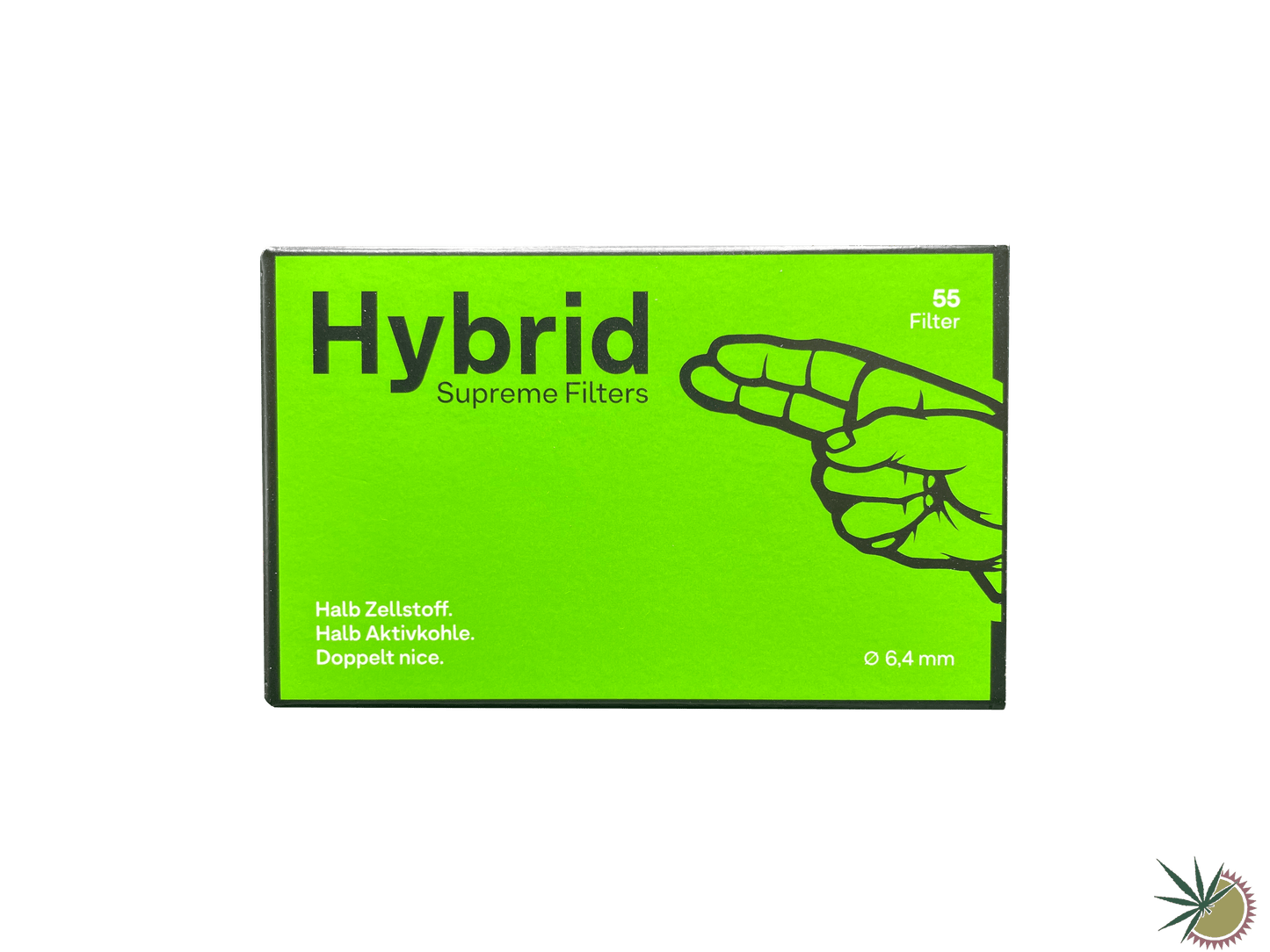 Hybrid Supreme Aktivkohlefilter Ø6.4mm 1 Packung á 55 Stück - THC Headshop