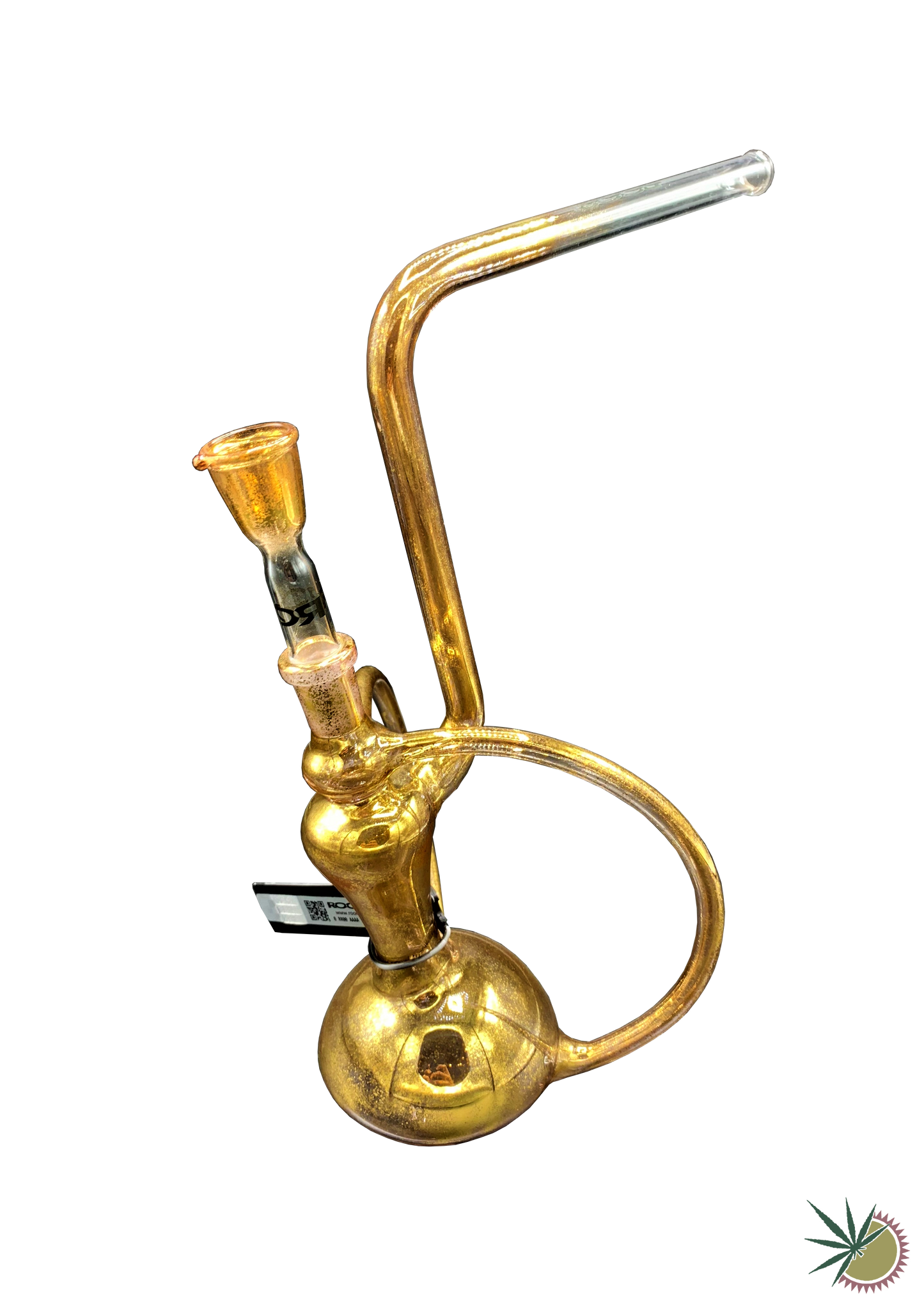 RooR Bong "Flying Gold" 14.5er Schliff - THC Headshop