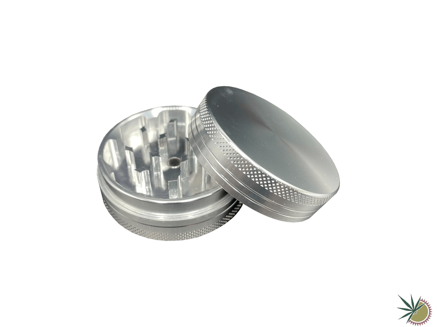 Grinder 2-teilig "Basic" Ø50mm aus Metall - THC Headshop