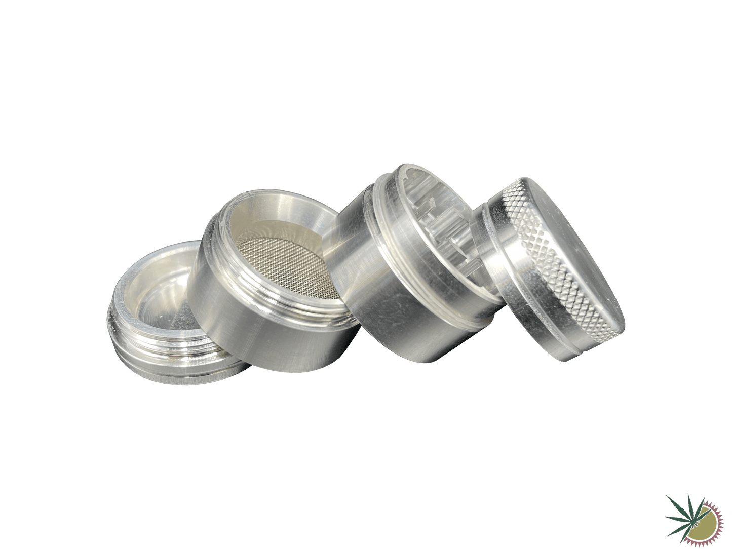 Grinder 4-teilig "Basic" Ø30mm aus Metall - THC Headshop