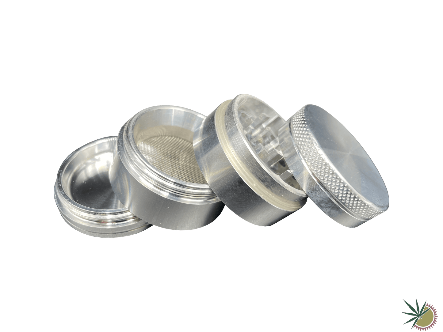 Grinder 4-teilig "Basic" Ø40mm aus Metall - THC Headshop