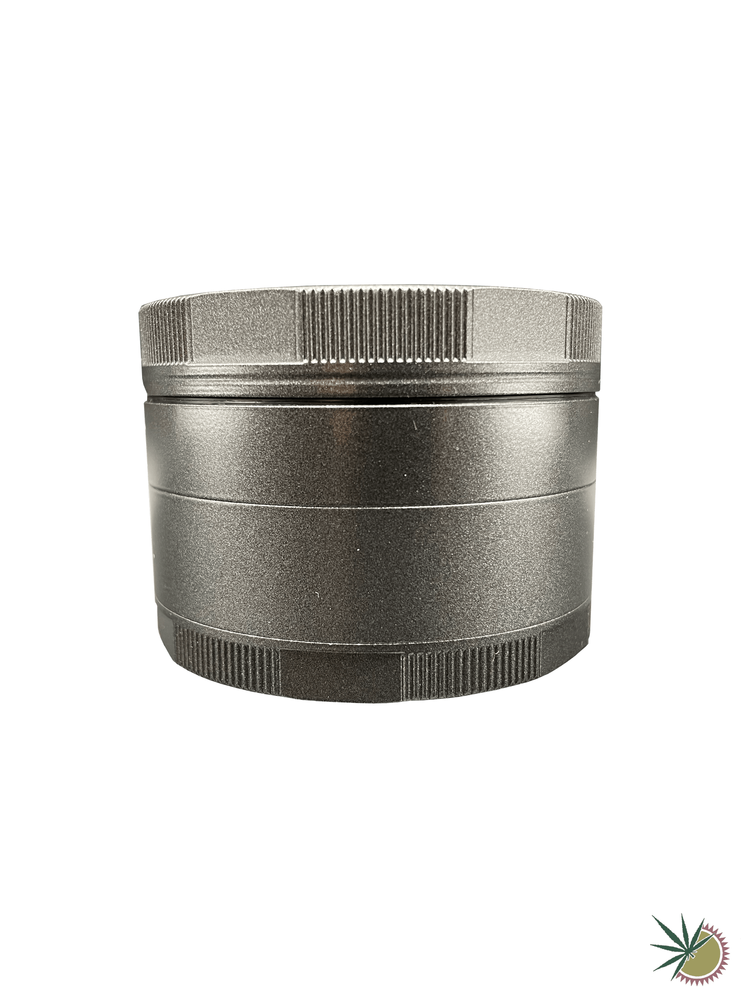 Grinder 4-teilig "Black Leaf Lotus" Ø63mm mit Keramikbeschichtung - THC Headshop
