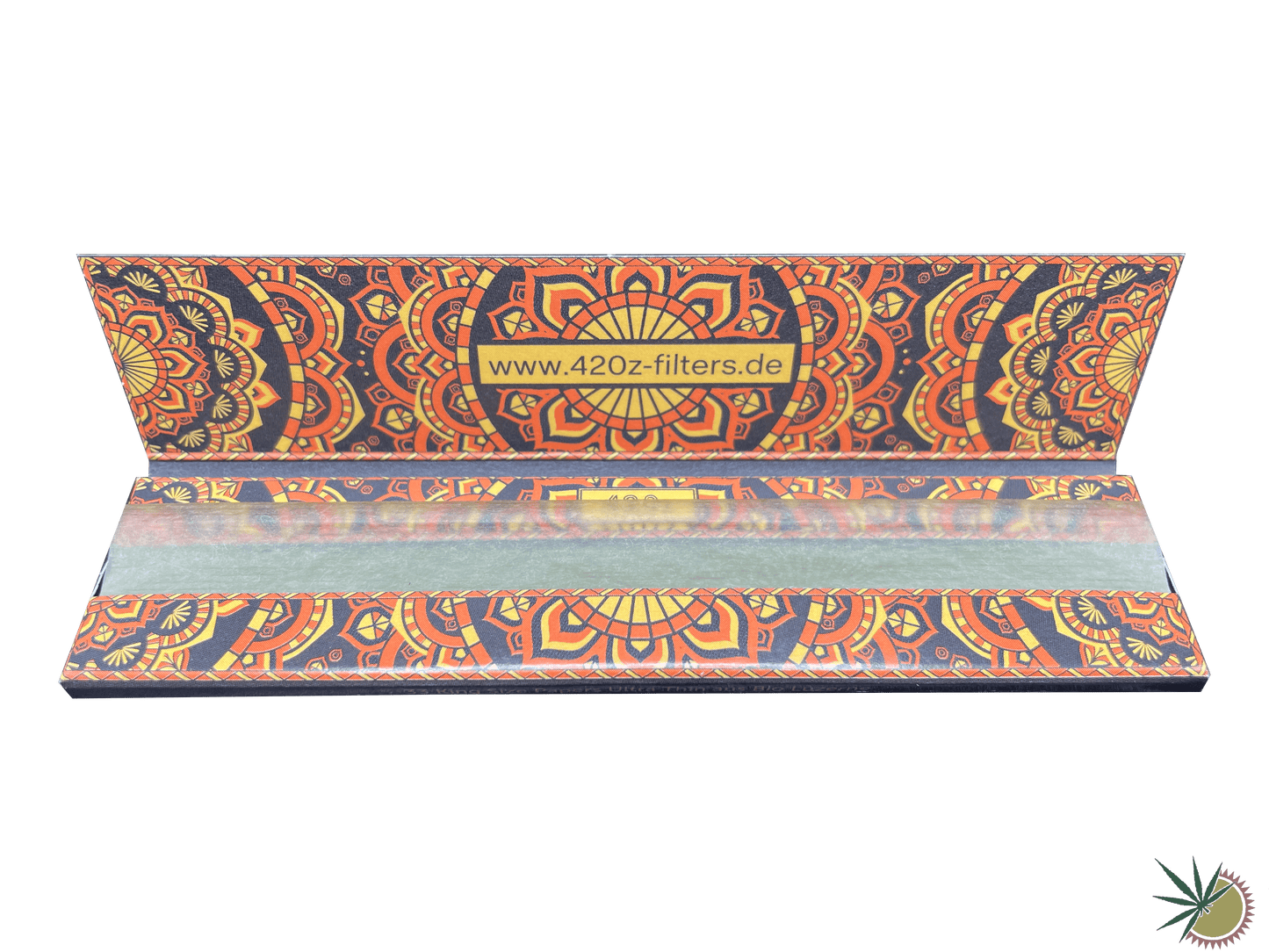 "420z" Grüne Longpapers aus Pflanzenfasern King Size Slim - THC Headshop