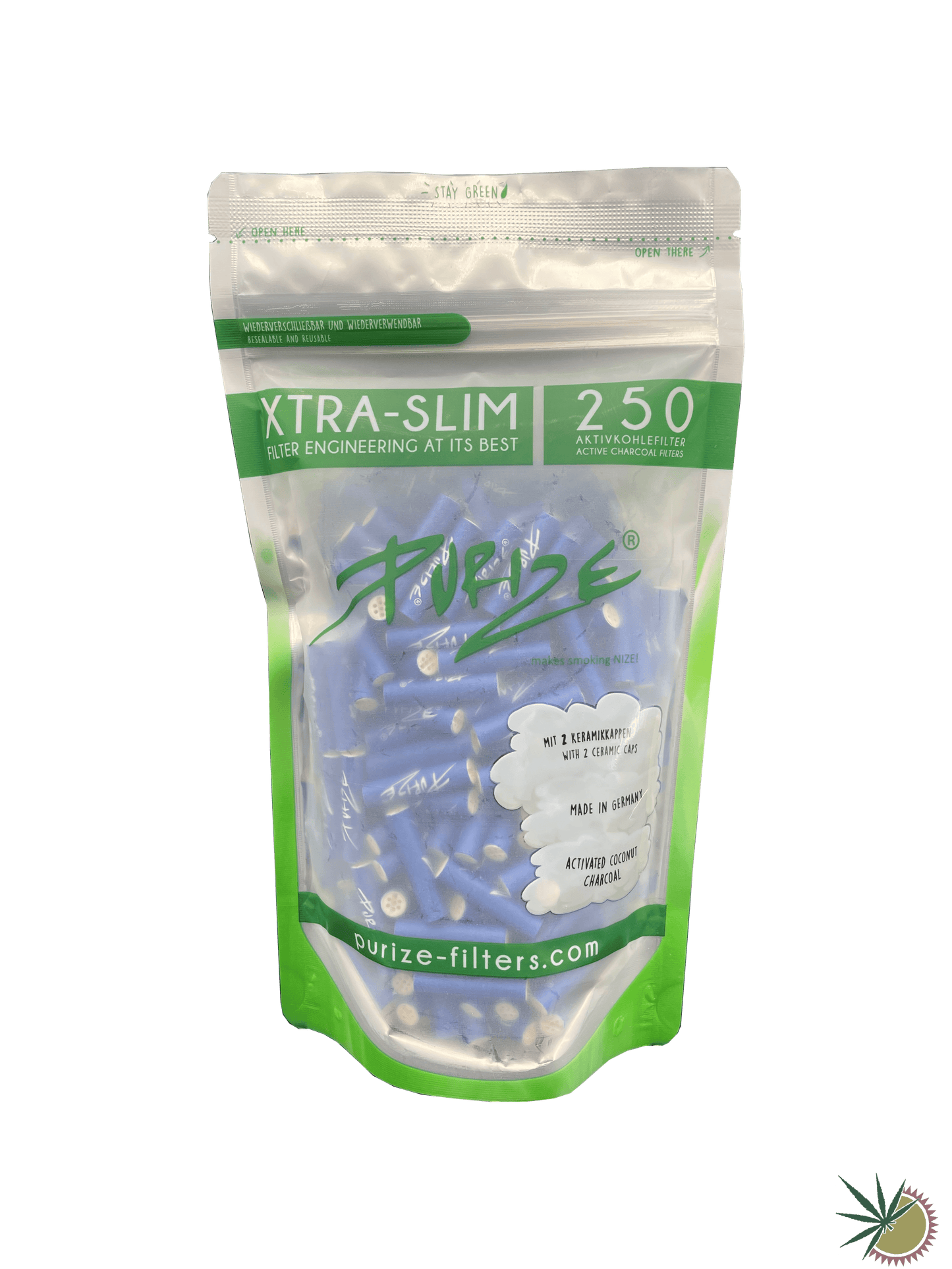 Purize Aktivkohlefilter Ø 5,9mm Xtra Slim 250 Stück verschiedene Farben - THC Headshop