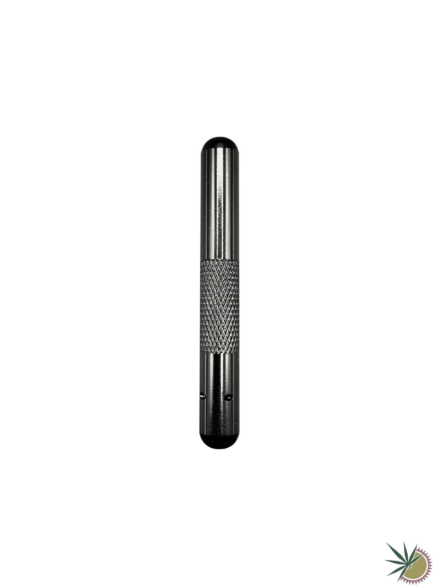 Röhrchen geriffelt Schwarz 6cm - THC Headshop