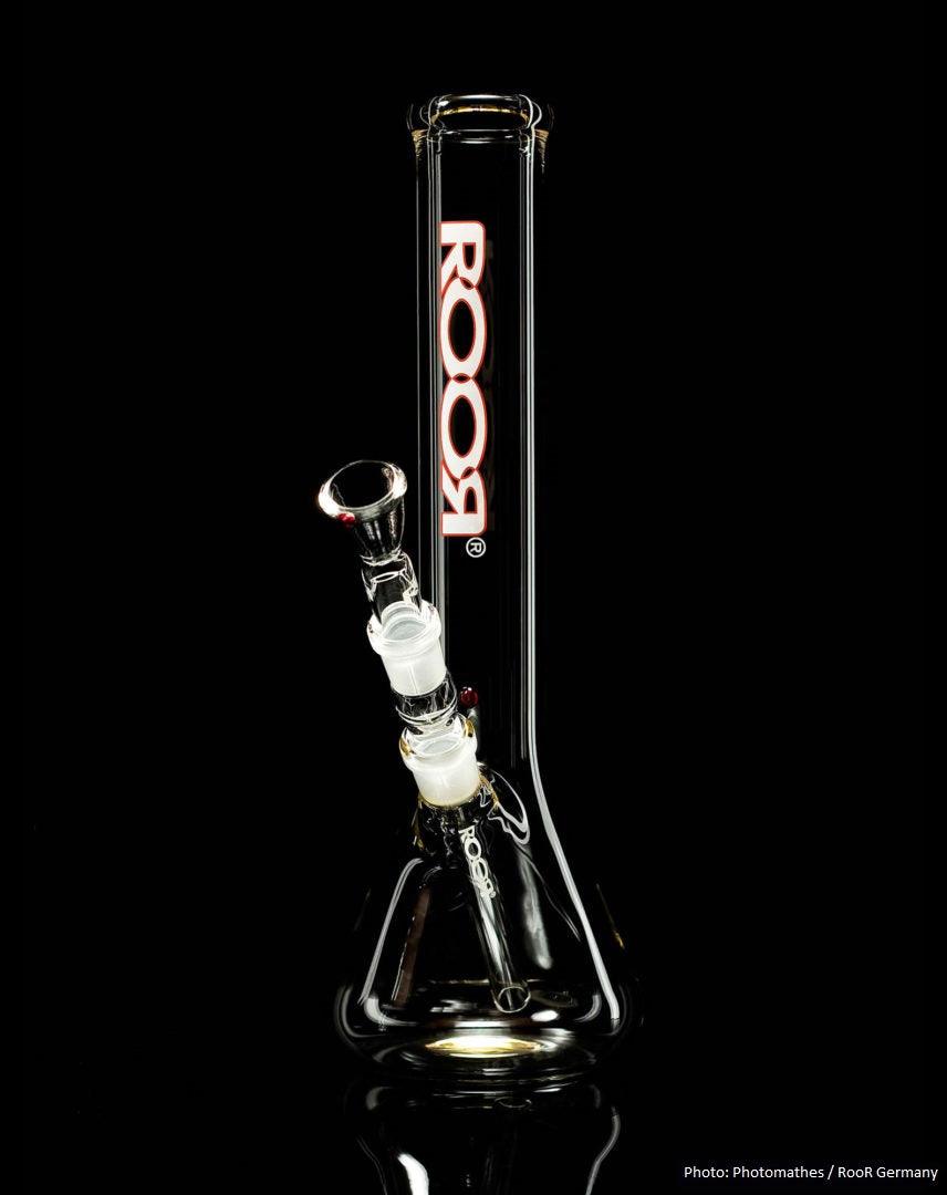 RooR Bong Little Sista 14.5er Schliff 3.2mm 35cm Beaker Kickloch - THC Headshop
