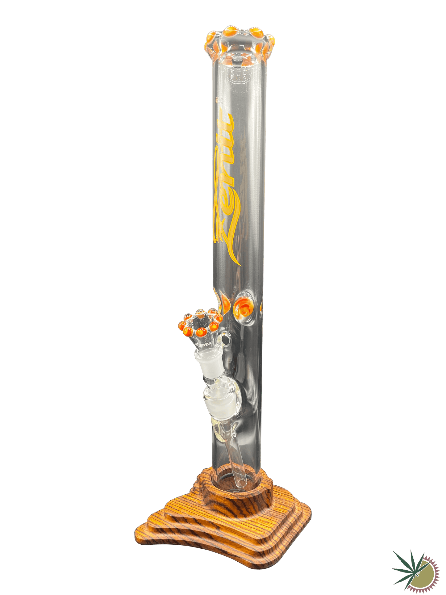 Zenit x Bowantri Custom Bong 18.8er Schliff 5mm 48cm mit Kickloch - THC Headshop