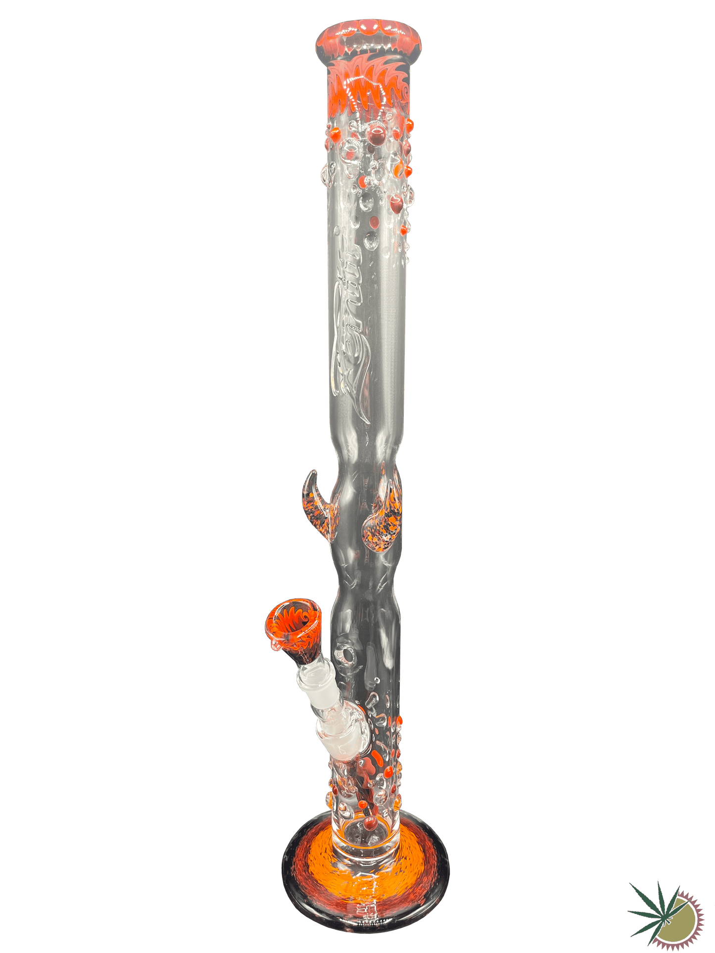 Zenit Custom Bong 18.8er Schliff 5mm 57cm mit Kickloch - THC Headshop