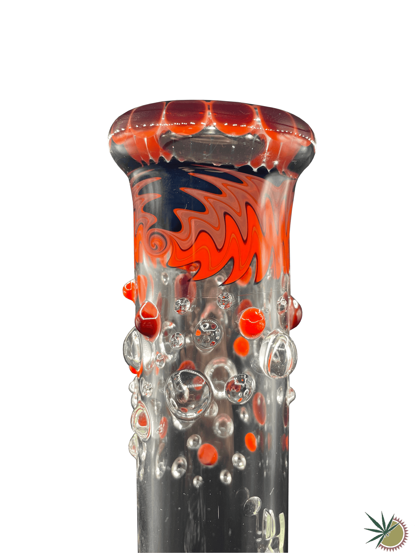 Zenit Custom Bong 18.8er Schliff 5mm 57cm mit Kickloch - THC Headshop
