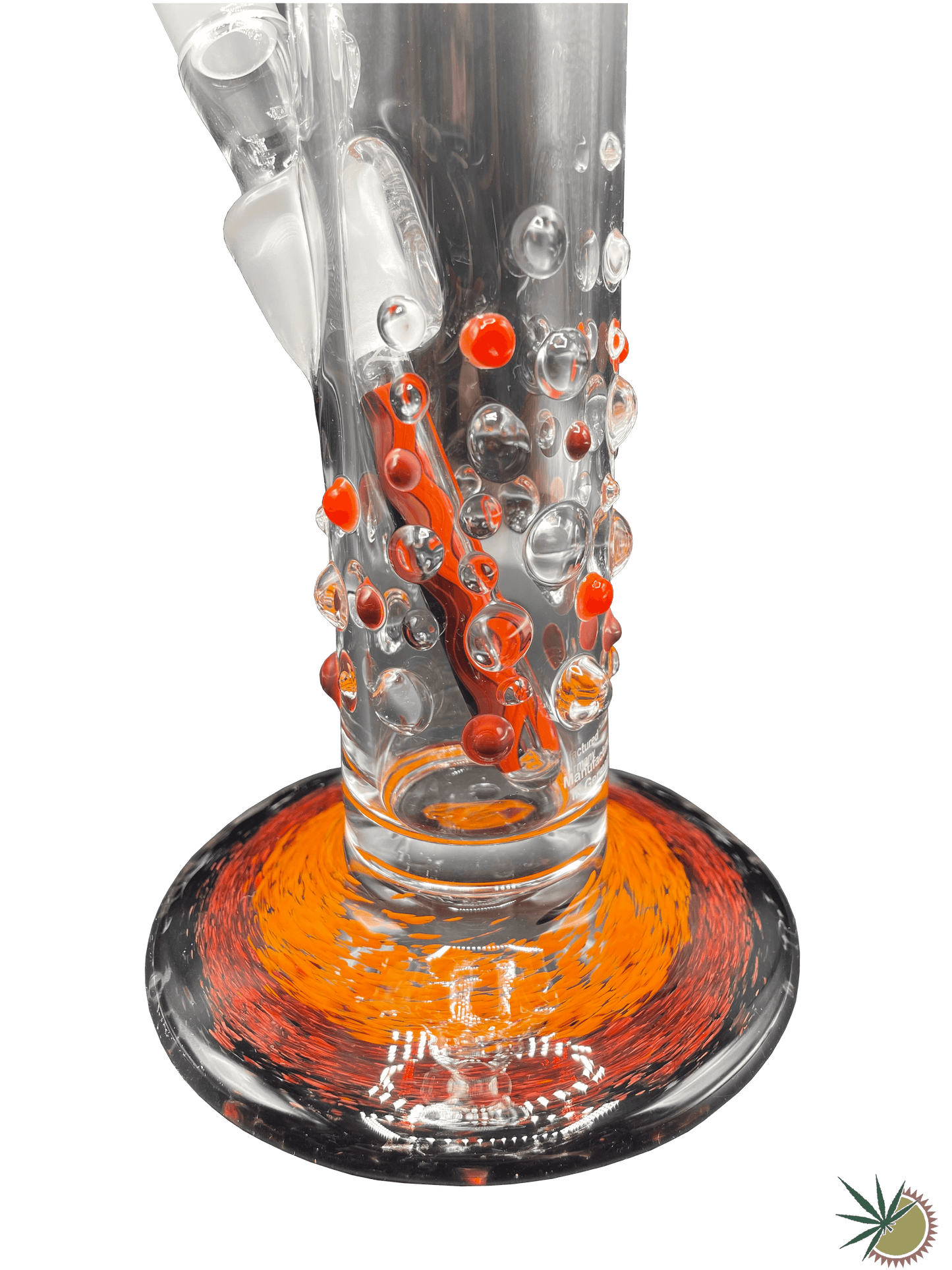 Zenit Custom Bong 18.8er Schliff 5mm 57cm mit Kickloch - THC Headshop