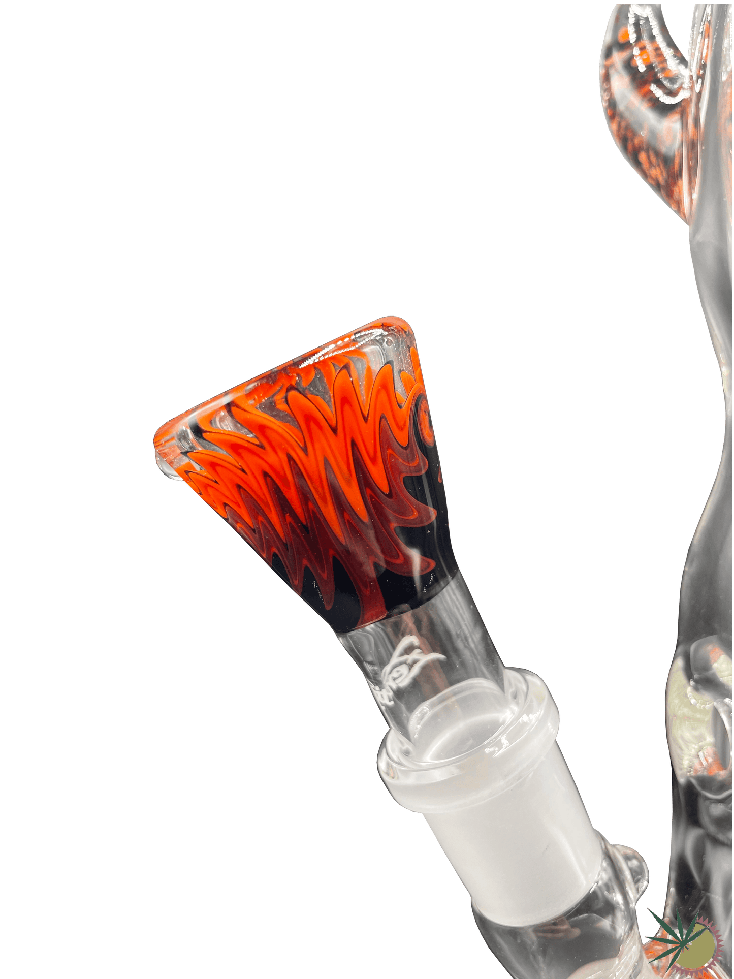 Zenit Custom Bong 18.8er Schliff 5mm 57cm mit Kickloch - THC Headshop
