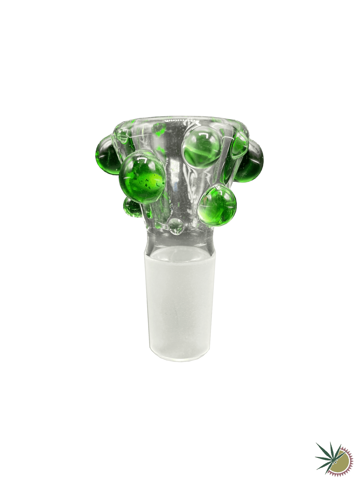 Zenit Bongkopf "Grüne Bobbles" 18.8er Schliff Turbo - THC Headshop