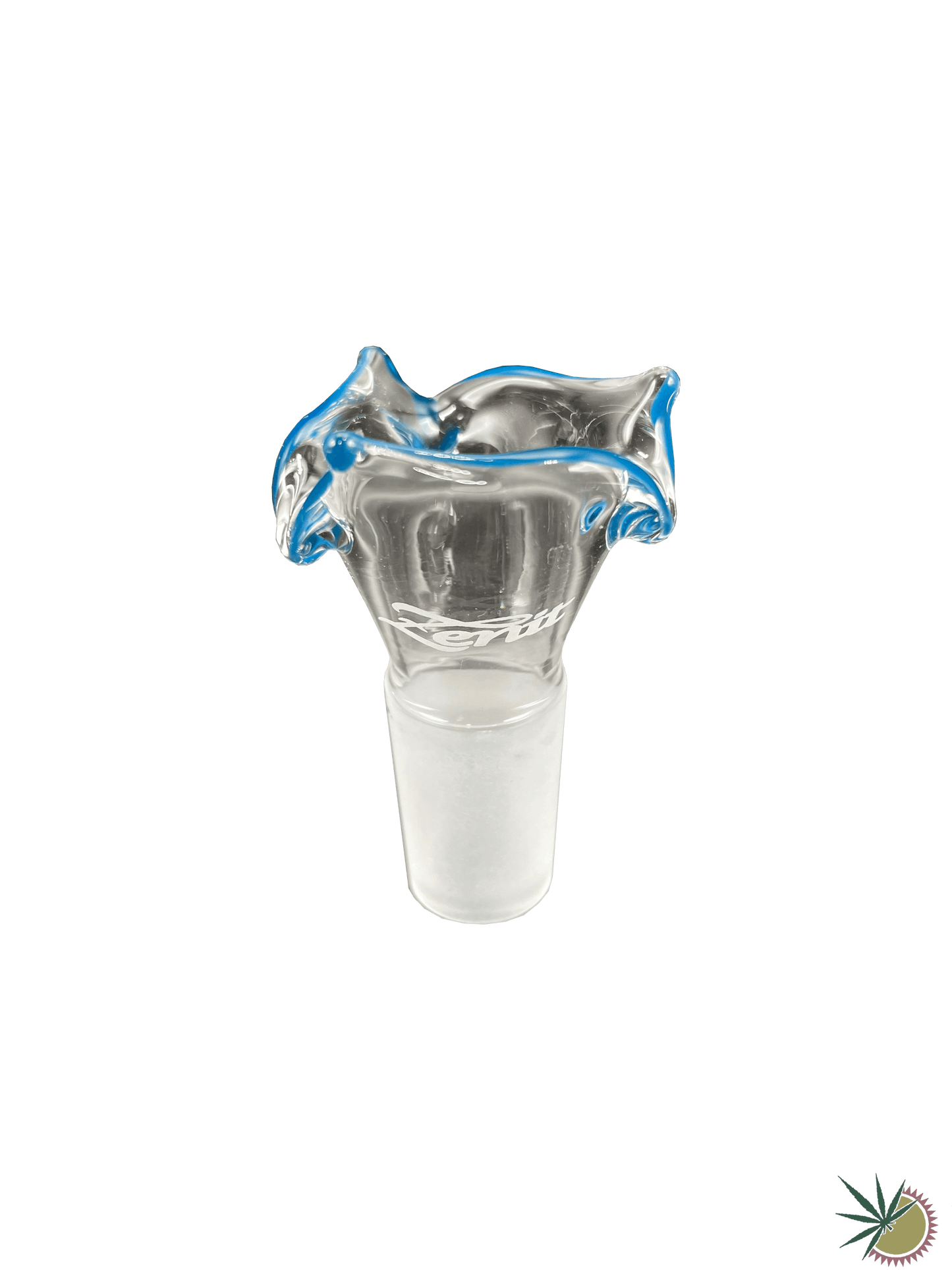 Zenit Bongkopf "Dreiecksform Hellblau" 18.8er Schliff Turbo - THC Headshop