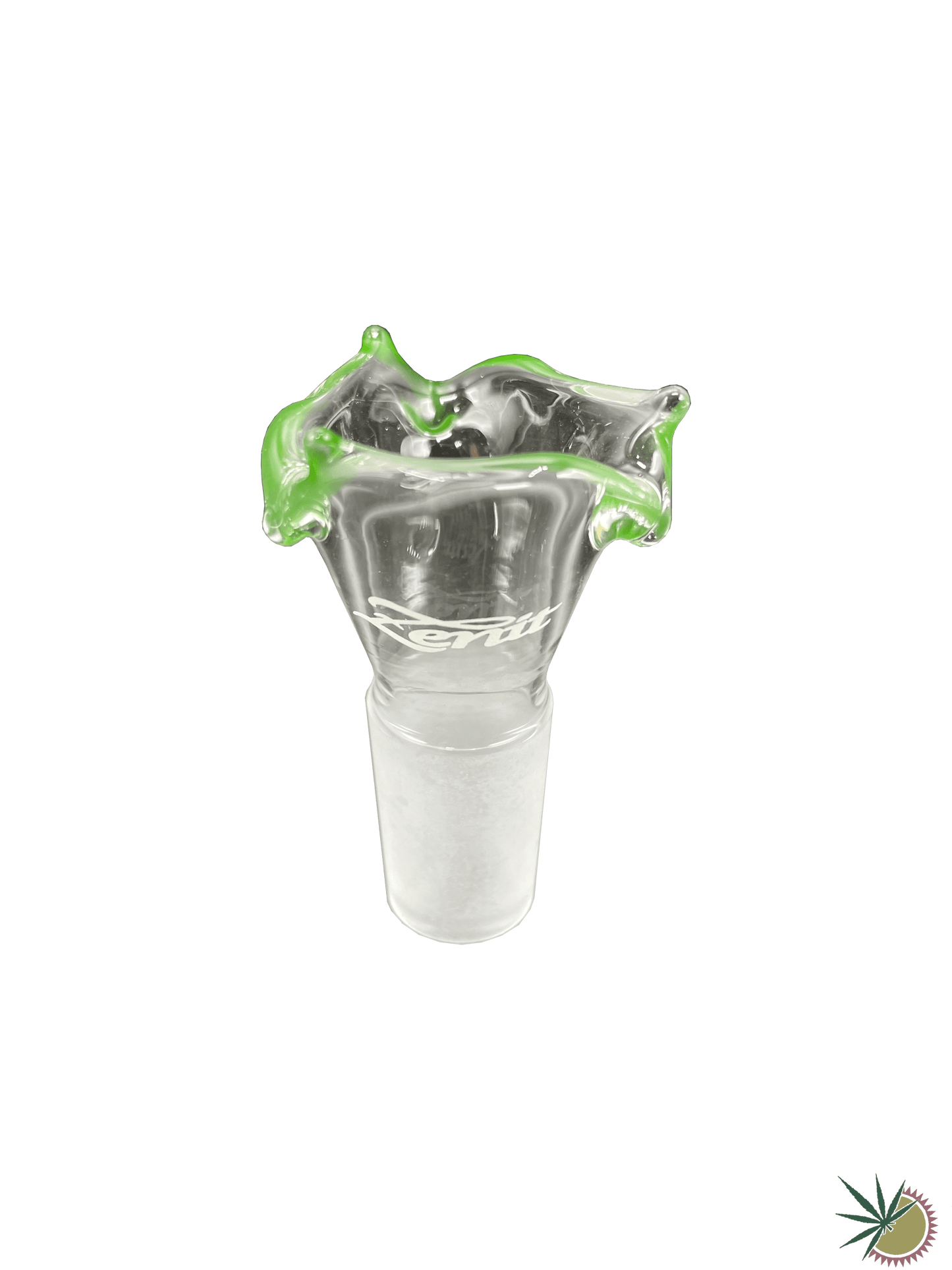 Zenit Bongkopf "Dreiecksform Grün" 18.8er Schliff Turbo - THC Headshop
