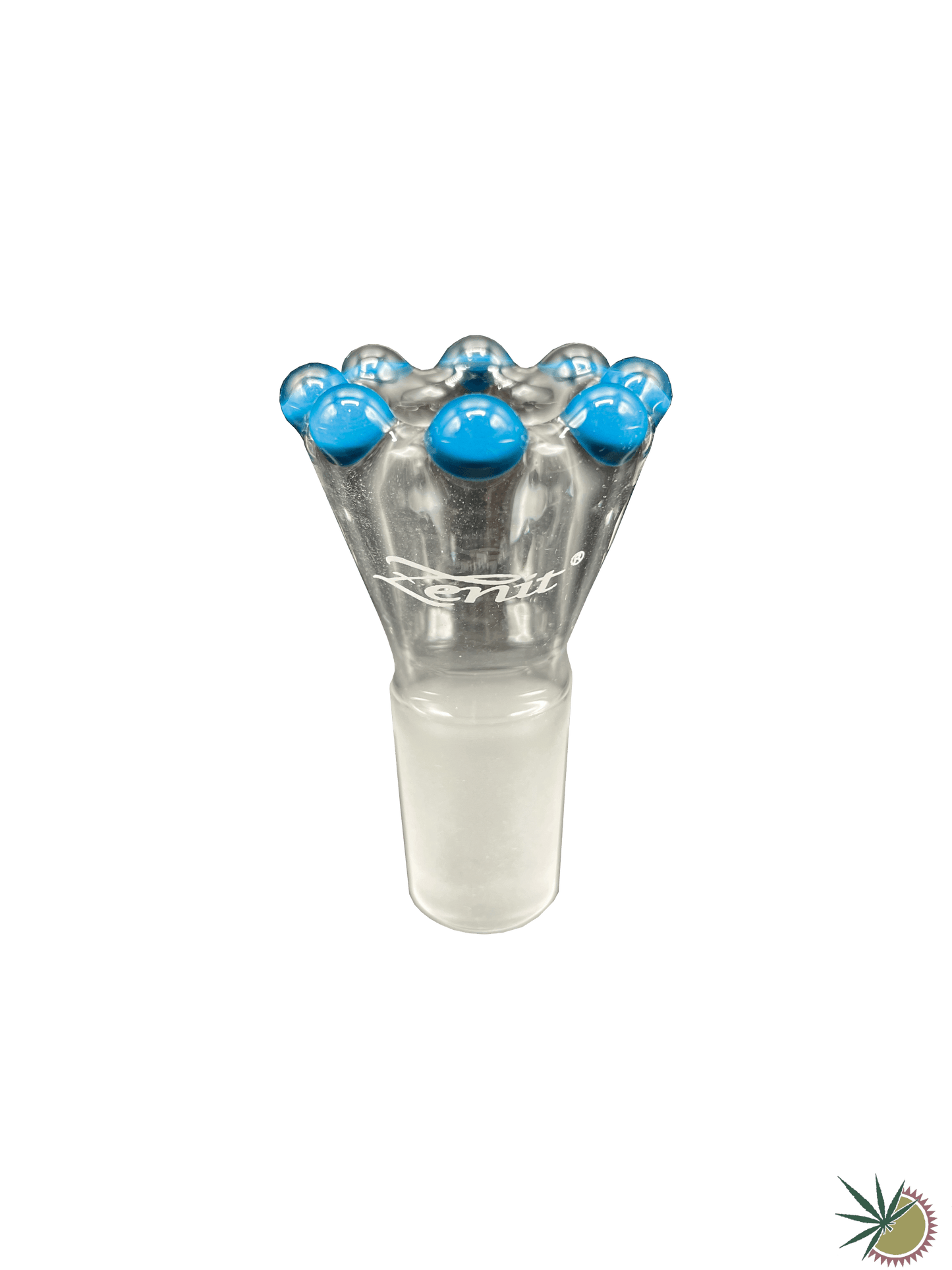 Zenit Bongkopf "Hellblaue Krone" 18.8er Schliff Turbo - THC Headshop