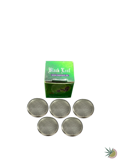 Black Leaf Schüsselsiebe aus Metall verschiedene Größen 1 Packung á 5 Siebe