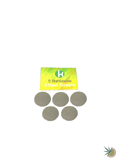 Einlegesiebe aus Metall verschiedene Größen 1 Packung á 5 Siebe