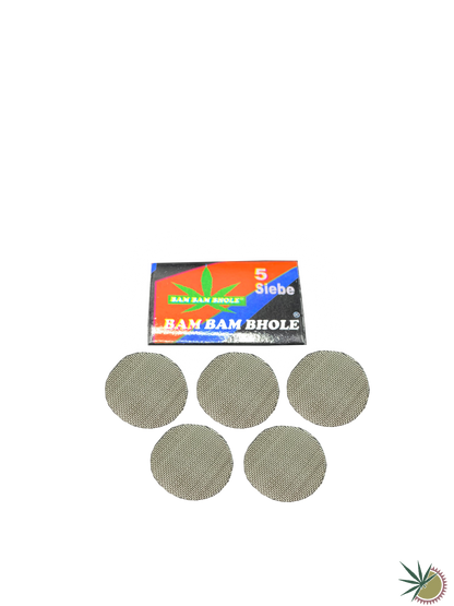 Einlegesiebe aus Metall verschiedene Größen 1 Packung á 5 Siebe