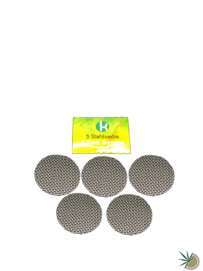 Einlegesiebe aus Metall verschiedene Größen 1 Packung á 5 Siebe