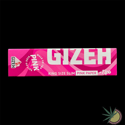Gizeh Extra Fine Longpapers Pink King Size Slim + Filtertips