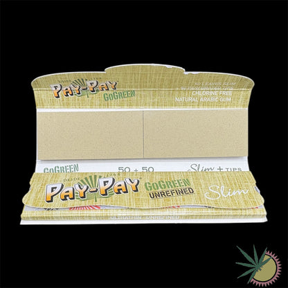 Pay-Pay Longpapers Grün aus Alfalfa King Size Slim + Filtertips
