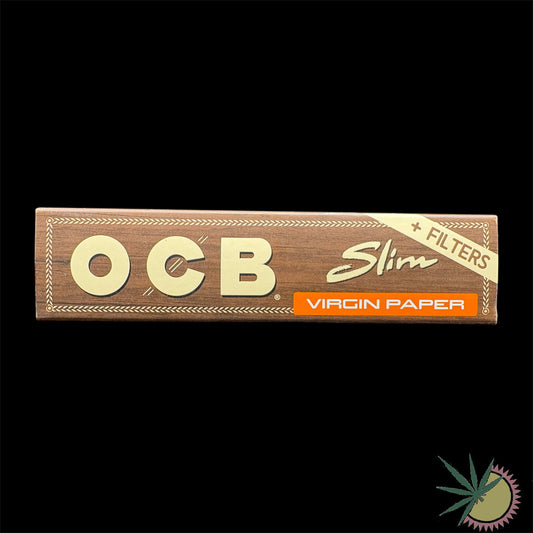 OCB Longpapers ungebleicht + Tips King Size Slim