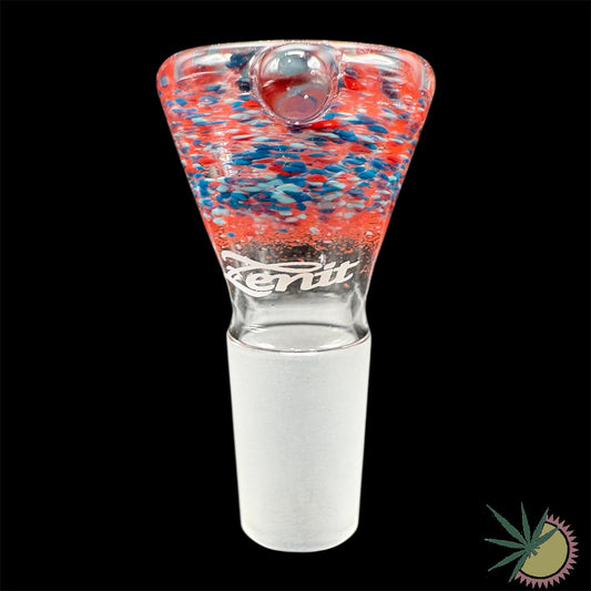 Zenit Bongkopf Rot-Blaues Granulat 18.8er Schliff Turbo