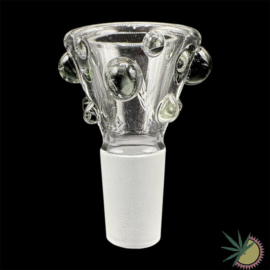 Zenit Bongkopf Schwarze Bobbles 18.8er Schliff Turbo