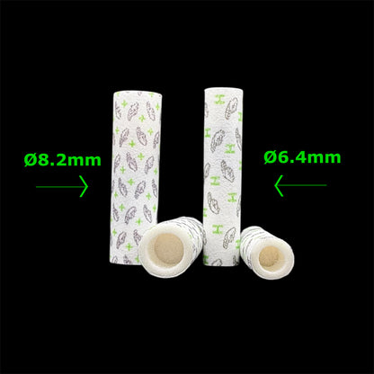 Hybrid Supreme Zellstoff-Aktivkohlefilter Ø6.4mm 1 Packung á 55 Stück verschiedene Farben