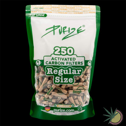 Purize Aktivkohlefilter Ø9mm Regular 1 Packung á 250 Stück verschiedene Farben