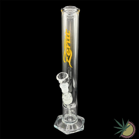 Zenit Bong 500er 18.8er Goldenes Logo 3.5mm 38cm Megacut