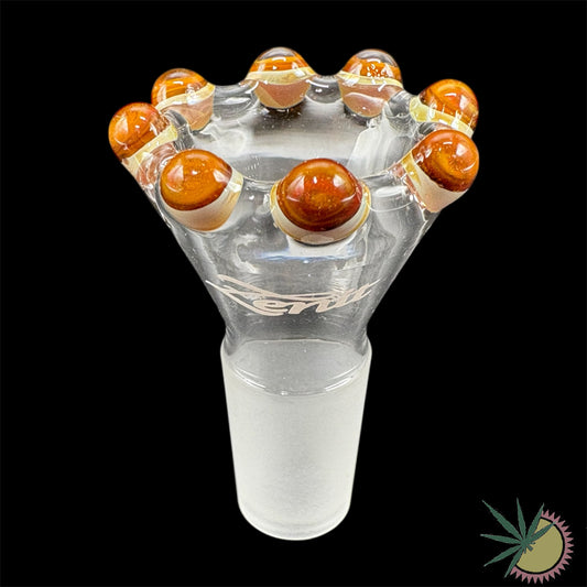 Zenit Bongkopf Herbstlaub Brauntöne Krone 18.8er Schliff Turbo